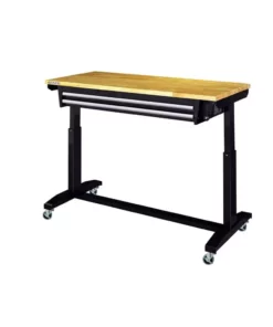 Husky 52 in. Adjustable Height Work Table with 2-Drawers in Black 21 Husky 52 in. Adjustable Height Work Table with 2-Drawers in Black -FixPro Store husky workbenches holt5202b12 66 1000