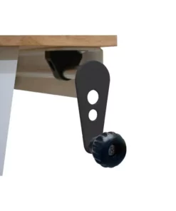 Husky 52 in. W x 24 in. D Steel 2-Drawer Adjustable Height Solid Wood Top Workbench Table in White -FixPro Store husky workbenches holt5202bj2 fa 1000