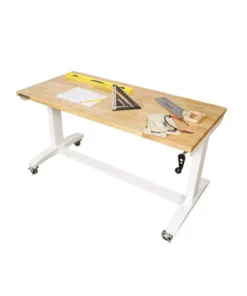 Husky 52 in. Adjustable Height Work Table in White 23 Husky 52 in. Adjustable Height Work Table in White -FixPro Store husky workbenches holt52xdbj2 77 1000