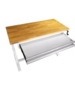 Husky 62 in. Adjustable Height Work with 2-Drawers Table in White 28 Husky 62 in. Adjustable Height Work with 2-Drawers Table in White -FixPro Store husky workbenches holt6202bj2 fa 1000