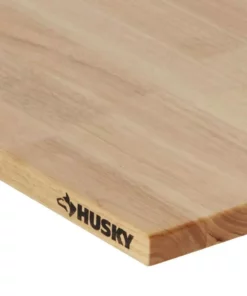 Husky 84 in. Solid Wood Work Surface for Heavy Duty Welded Steel Garage Storage System 9 Husky 84 in. Solid Wood Work Surface for Heavy Duty Welded Steel Garage Storage System -FixPro Store husky workbenches htc1000003 40 1000