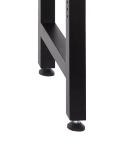 Husky 6 ft. Adjustable Height Solid Wood Top Workbench in Black for Heavy Duty Welded Steel Garage Storage System -FixPro Store husky workbenches htc1000004 1f 1000