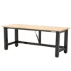 Husky 6 ft. Folding Adjustable Height Solid Wood Top Workbench in Black -FixPro Store husky workbenches wsh72fwb 64 1000