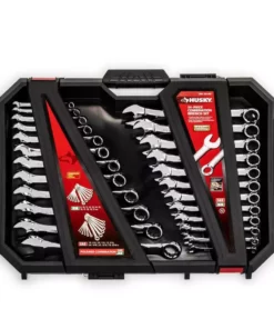 Husky SAE/MM Combination Wrench Set (24-Piece)