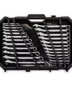 Husky SAE/MM Combination Wrench Set (24-Piece) 19 Husky SAE/MM Combination Wrench Set (24-Piece) -FixPro Store husky wrench sets hcw24pcsm 05 77 1000