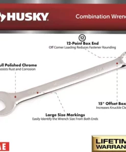 Husky SAE/MM Combination Wrench Set (24-Piece) 17 Husky SAE/MM Combination Wrench Set (24-Piece) -FixPro Store husky wrench sets hcw24pcsm 05 a0 1000