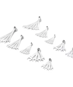 Husky SAE and Metric Combination Wrench Set with Tray (44-Piece)