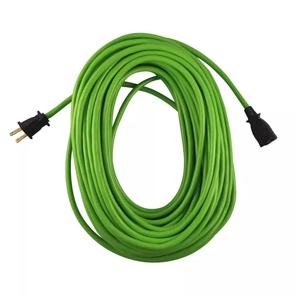 Husky 50 ft. 16/2 Indoor/Outdoor Extension Cord, Green 8 Husky 50 ft. 16/2 Indoor/Outdoor Extension Cord, Green - Image 6