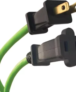 Husky 50 ft. 16/2 Indoor/Outdoor Extension Cord, Green 15 Husky 50 ft. 16/2 Indoor/Outdoor Extension Cord, Green -FixPro Store lime green husky general purpose cords hw16250hlg 44 1000