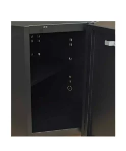 Husky Regular Duty Welded 24-Gauge Steel Corner Garage Base Cabinet in Black (28 in. W x 33.5 in. H x 28 in. D) -FixPro Store matte black powder coating husky free standing cabinets g2801cb us 77 1000