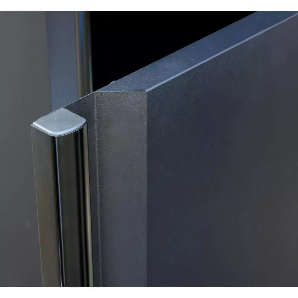 Husky Regular Duty Welded 24-Gauge Steel Freestanding Garage Cabinet in Black (31 in. W x 75 in. H x 20 in. D) 11 Husky Regular Duty Welded 24-Gauge Steel Freestanding Garage Cabinet in Black (31 in. W x 75 in. H x 20 in. D) - Image 9