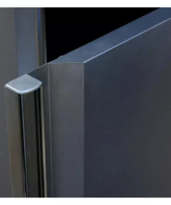 Husky Regular Duty Welded 24-Gauge Steel Wall Mounted Garage Cabinet in Black (24 in. W x 18 in. H x 12 in. D) 20 Husky Regular Duty Welded 24-Gauge Steel Wall Mounted Garage Cabinet in Black (24 in. W x 18 in. H x 12 in. D) -FixPro Store matte black powder coating husky wall mounted cabinets h24wcab 4f 1000