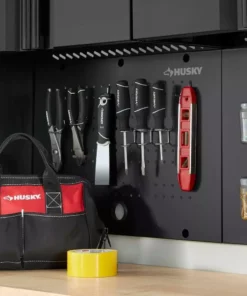 Husky 2-Pack Steel Pegboard Set in Black (24 in. W x 16 in. H) for Regular Duty Welded Steel Garage Storage System -FixPro Store matte husky pegboards g2400ap us 31 1000