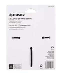 Husky 5/8 in. Weld-On Anchor Ring -FixPro Store metallics husky tie down hardware accessories 54523 1f 1000
