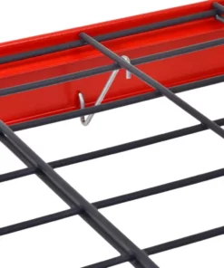 Husky 5-Tier Heavy Duty Steel Garage Storage Shelving Unit in Red (48 in. W x 78 in. H x 24 in. D) -FixPro Store red black husky freestanding shelving units mr482478w5 r 44 1000