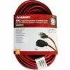 Husky 100 ft. 16/3 Medium-Duty Indoor/Outdoor Extension Cord, Red and Black -FixPro Store red black husky general purpose cords hd 794 529 64 1000