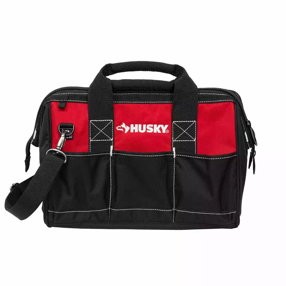 Husky 15 in. 8 Pocket Zippered Tool Bag 3 Husky 15 in. 8 Pocket Zippered Tool Bag