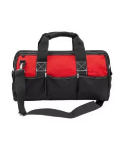 Husky 18 in. 14 Pocket Zippered Tool Bag -FixPro Store red black husky tool bags hd60018 th 66 1000