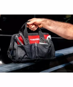 Husky 18 in., 15 in. and 12 in. Tool Bag Combo -FixPro Store red black husky tool bags hd60258a th fd 31 1000