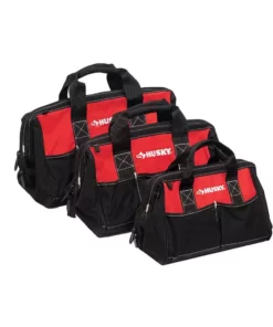 Husky 18 in., 15 in. and 12 in. Tool Bag Combo