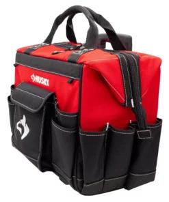 Husky 18 in. 18 Pocket Rolling Tool Bag 18 Husky 18 in. 18 Pocket Rolling Tool Bag -FixPro Store red black husky tool bags hd65018 th 1f 1000