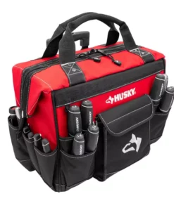 Husky 18 in. 18 Pocket Rolling Tool Bag 16 Husky 18 in. 18 Pocket Rolling Tool Bag -FixPro Store red black husky tool bags hd65018 th c3 1000
