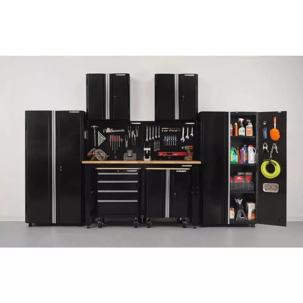 Husky Ready-to-Assemble 24-Gauge Steel 2-Door Garage Base Cabinet in Red (28 in. W x 32 in. H x 18 in. D) 14 Husky Ready-to-Assemble 24-Gauge Steel 2-Door Garage Base Cabinet in Red (28 in. W x 32 in. H x 18 in. D) - Image 12