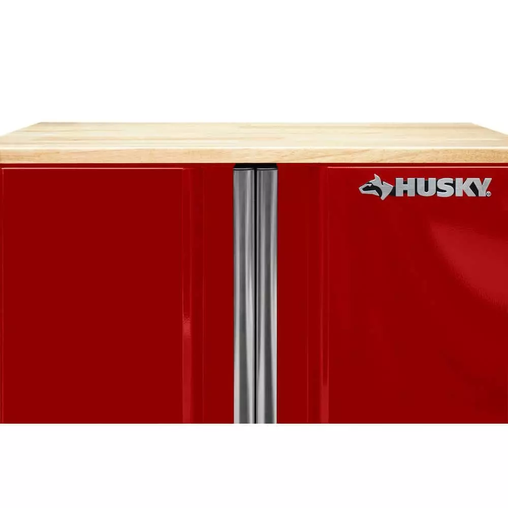 Husky Ready-to-Assemble 24-Gauge Steel 2-Door Garage Base Cabinet in Red (28 in. W x 32 in. H x 18 in. D) 11 Husky Ready-to-Assemble 24-Gauge Steel 2-Door Garage Base Cabinet in Red (28 in. W x 32 in. H x 18 in. D) - Image 9