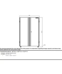 Husky Ready-to-Assemble 24-Gauge Steel Freestanding Garage Cabinet in Red (48 in. W x 72 in. H x 18 in. D) -FixPro Store red husky free standing cabinets homd48xdb21 fa 1000