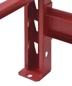 Husky 3-Tier Heavy Duty Industrial Welded Steel Garage Storage Shelving Unit in Red (65 in. W x 54 in. H x 24 in. D) -FixPro Store red husky freestanding shelving units hbr652454w3 r 31 1000