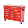 Husky 42 in. W x 18.1 in. D 8-Drawer Red Mobile Workbench Cabinet with Solid Wood Top -FixPro Store red husky mobile workbenches h42mwc8red 64 1000