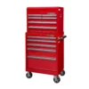 Husky 27 in. 11-Drawer Tool Chest and Cabinet Combo in Red -FixPro Store red husky tool chest combos 410 026 0111 64 1000