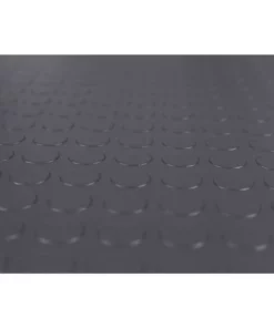 Husky 7.5 ft. x 17 ft. Coin Grey Universal Flooring -FixPro Store slate grey husky garage flooring rolls hk70cn717sgrhd 44 1000