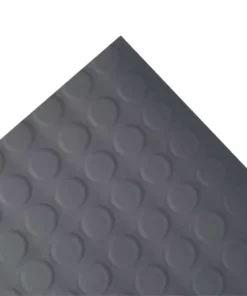 Husky 7.5 ft. x 17 ft. Coin Grey Universal Flooring -FixPro Store slate grey husky garage flooring rolls hk70cn717sgrhd a0 1000