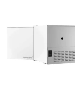Husky 1.5 Cu. ft. 40-Can Solid Door Freestanding Countertop Quiet Mini Fridge with Reversible Door without Freezer (White) -FixPro Store white husky mini fridges osfs009 wm 40 1000