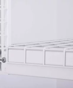 Husky Adjustable Height Overhead Ceiling Mount Garage Rack in White (42 in. H x 96 in. W x 32 in. D) -FixPro Store white husky overhead garage storage acr3296w p 4f 1000