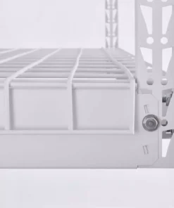 Husky Adjustable Height Overhead Ceiling Mount Garage Rack in White (42 in. H x 96 in. W x 32 in. D) -FixPro Store white husky overhead garage storage acr3296w p 66 1000