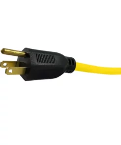 Husky 50 ft. 12/3 Extension Cord, Yellow -FixPro Store yellow husky general purpose cords hd 1004823554 4f 1000