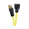 Husky 100 ft. 12/3 Extension Cord, Yellow