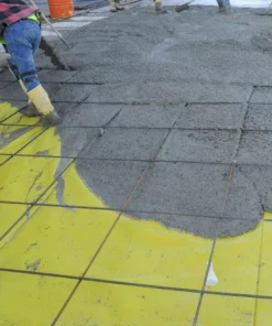 Husky 14 ft. x 140 ft. 15 mil Yellow Guard Vapor Barrier -FixPro Store yellows golds husky plastic sheeting cfyg1514 140y 1f 1000