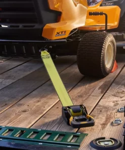 Husky 10 ft. x 1-7/8 in. 1000 lb. Commercial Retractable Ratchet -FixPro Store yellows golds husky ratchet straps 55565 fa 1000