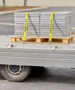 Husky 27 ft. x 2 in. Heavy-Duty Ratchet Tie-Down Strap with J Hook -FixPro Store yellows golds husky ratchet straps fh0843 77 1000