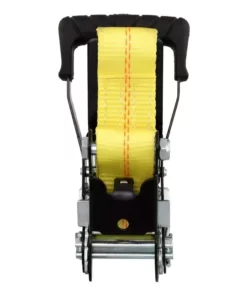 Husky 2 in. x 27 ft. Heavy-Duty Ratchet Tie-Down Strap with Flat Hooks -FixPro Store yellows golds husky ratchet straps fh0850 1d 1000