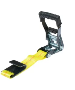 Husky 2 in. x 27 ft. Heavy-Duty Ratchet Tie-Down Strap with Flat Hooks -FixPro Store yellows golds husky ratchet straps fh0850 1f 1000