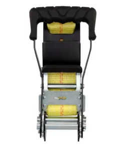 Husky 2 in. x 27 ft. Heavy-Duty Ratchet Tie-Down Strap with Flat Hooks -FixPro Store yellows golds husky ratchet straps fh0850 40 1000