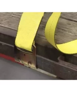 Husky 2 in. x 27 ft. Heavy-Duty Ratchet Tie-Down Strap with Flat Hooks -FixPro Store yellows golds husky ratchet straps fh0850 44 1000