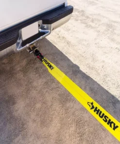 Husky 4 in. x 30 ft. Recovery Strap -FixPro Store yellows golds husky tie down hardware accessories 54502 44 1000