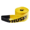 Husky 4 in. x 30 ft. Recovery Strap -FixPro Store yellows golds husky tie down hardware accessories 54502 64 1000